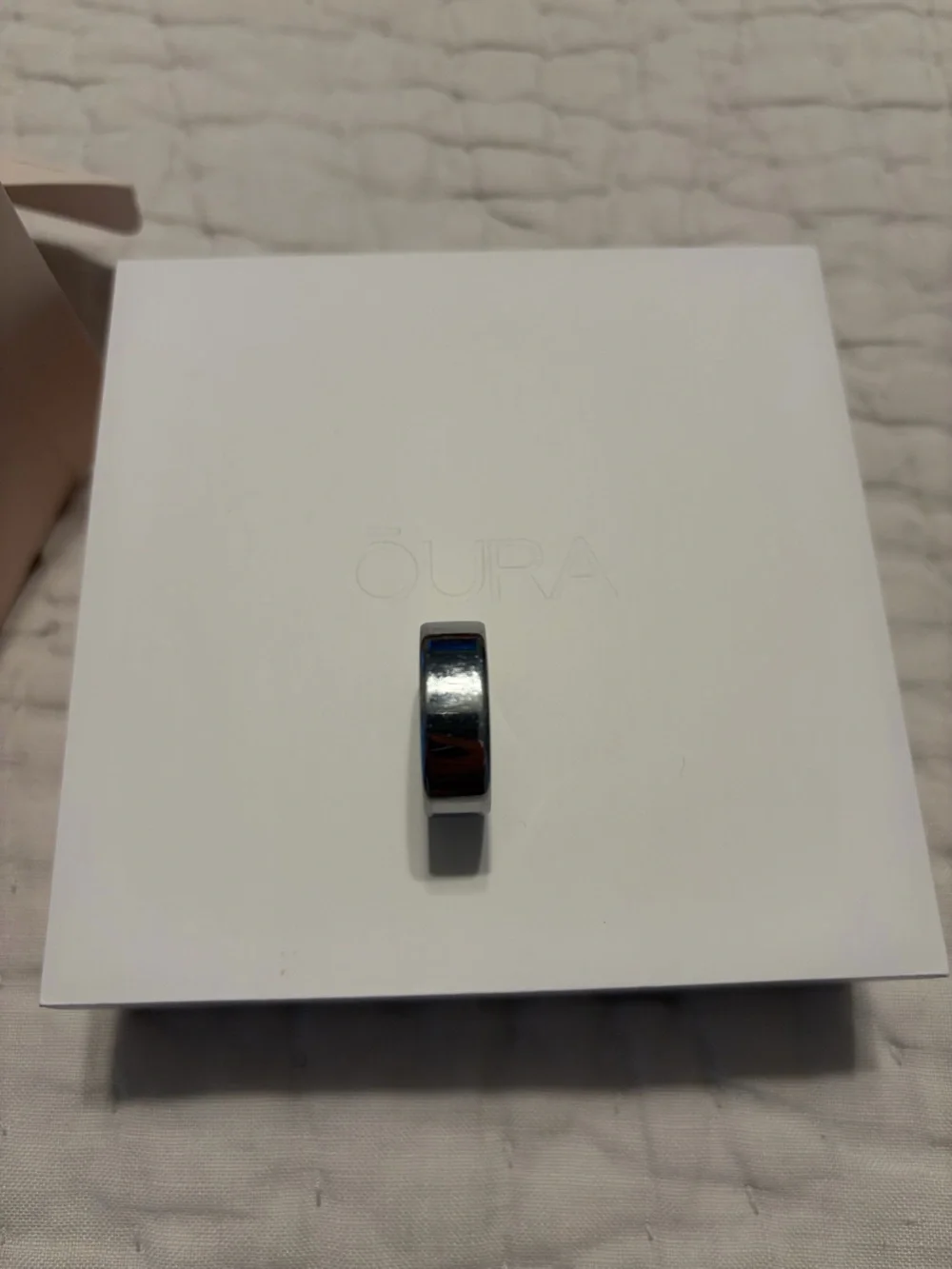 Silver Oura Ring 4 - Size 8